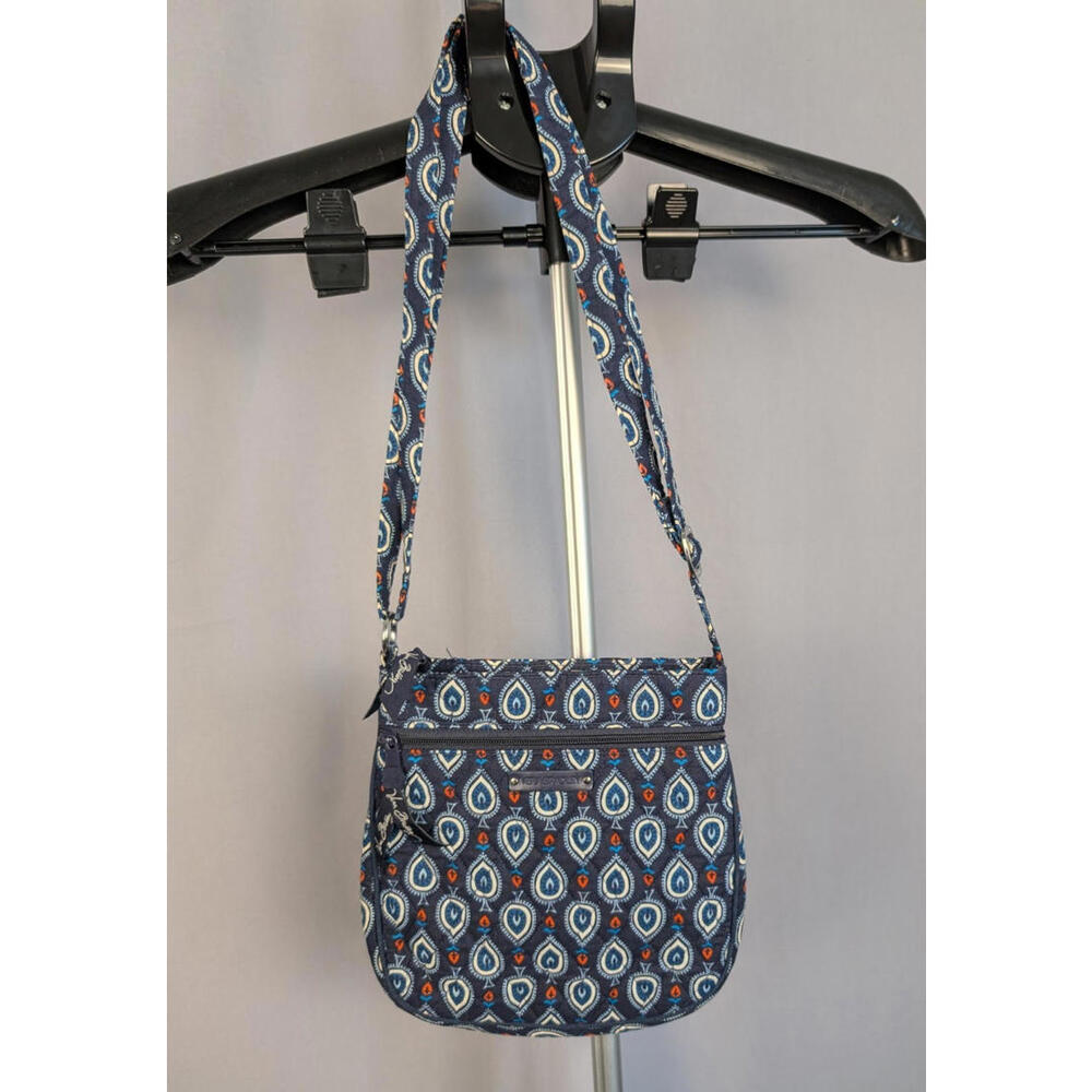 NWOT Vera Bradley Marrakesh Motifs Double Zip Crossbody Hipster Handbag